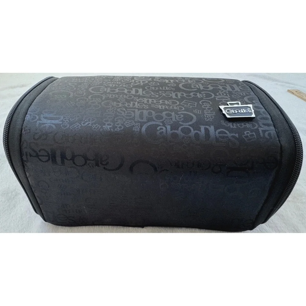 Caboodles Black Travel Make Up Cosmetic Case Toiletry Bag‎ Hanging Organizer